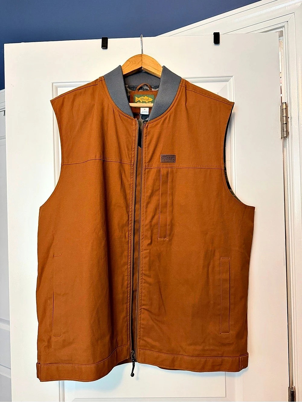 Marsh Wear Westwood Vest Men's Camo Brown & Gray XL
